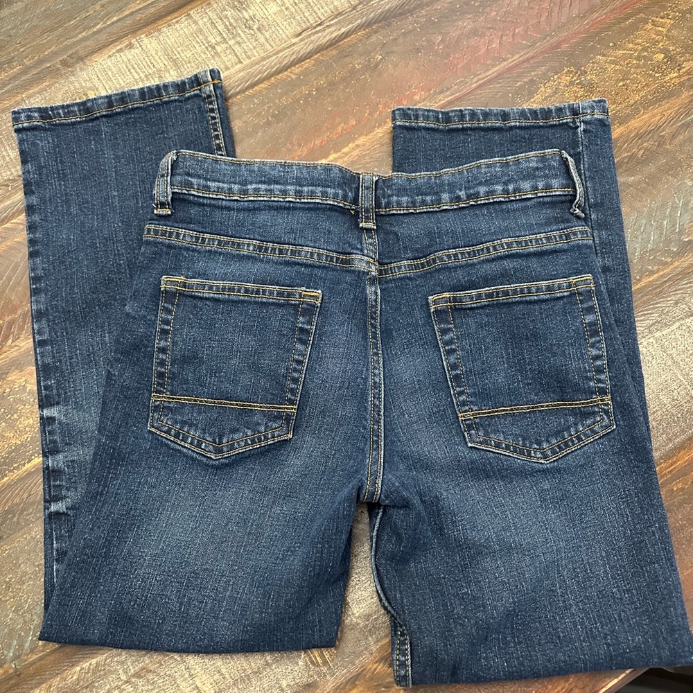 Cat & Jack Dark Blue Straight Leg Jeans